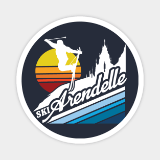 Ski Arendelle Magnet